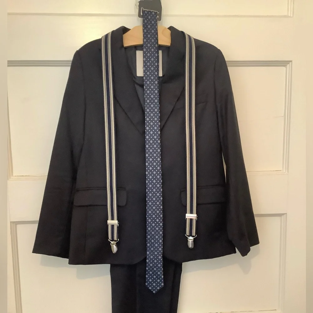 Zara Kids Teen/Boy’s Classic Tie, Dark blue